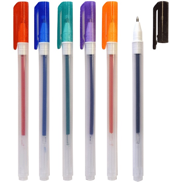 Набор гелевых ручек  6цв. Hit  0,5мм