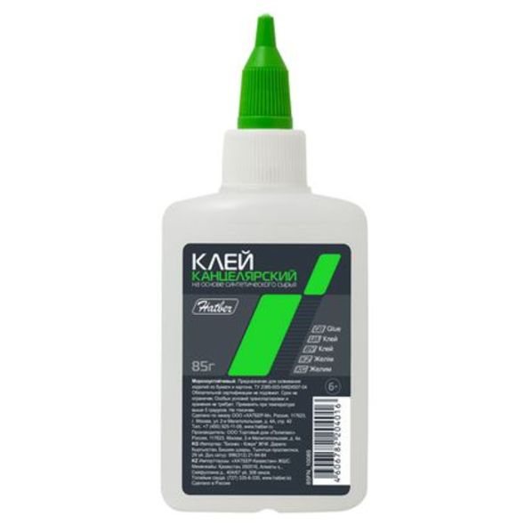 Клей силикатный 85гр с дозатором