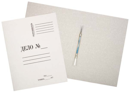 Скоросшиватель картон 280г/м2