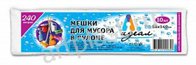 Мешки д/мусора 240л 10шт/рулоне