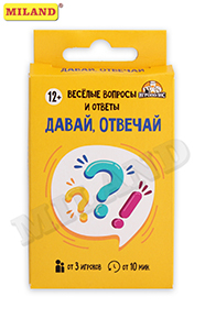 Карты игра Давай, отвечай (32 карточки)