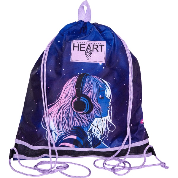 Мешок для обуви Listen To Your Heart, 40*47см