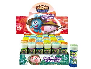 Мыльные пузыри  60 мл Смешарики
