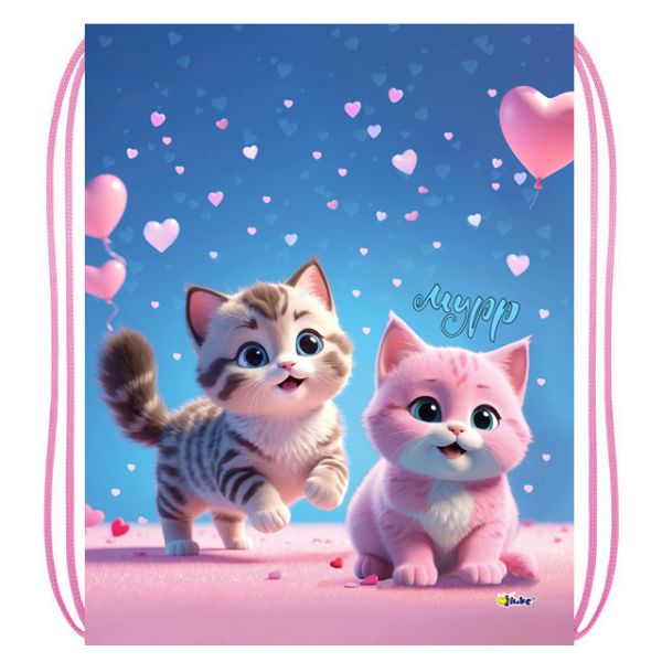 Мешок для обуви Котики-фэнтези, 330*420