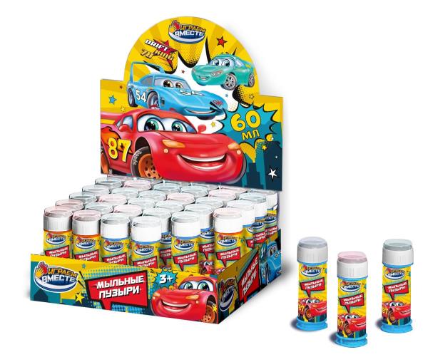 Мыльные пузыри  60мл Машинки