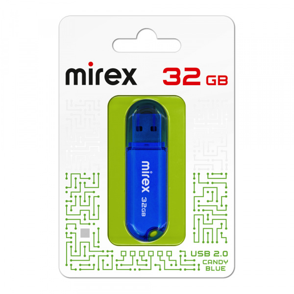 Флэшка 32Gb City Синий