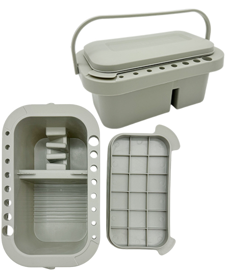 Ведерко для мытья кистей, пластик