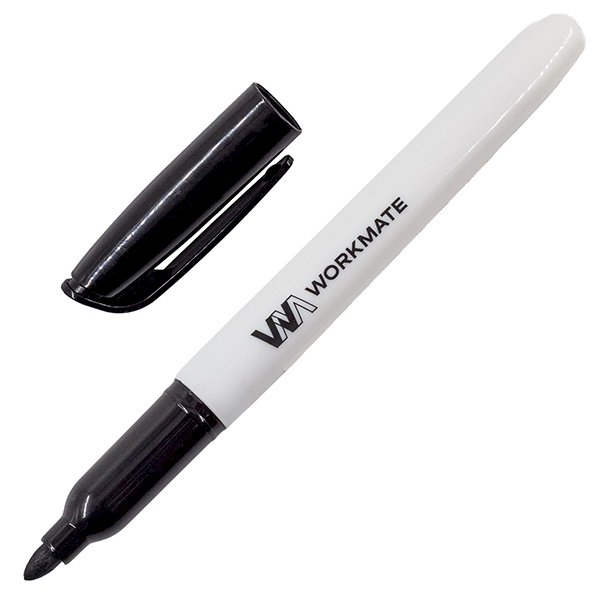 Маркер д/доски черный 1,0-3,0мм  W-8