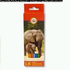 Карандаши Животные 18цв. Птицы, Львенок