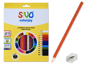 Карандаши Colorjoy 24цв  + точилка АКЦИЯ
