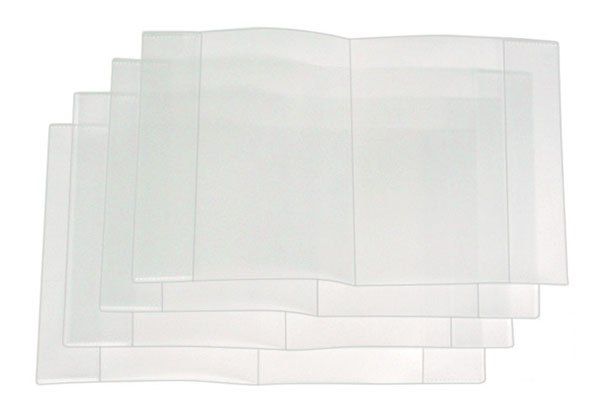 Обложка/паспорта и трудовой книжки ПВХ прозрачная