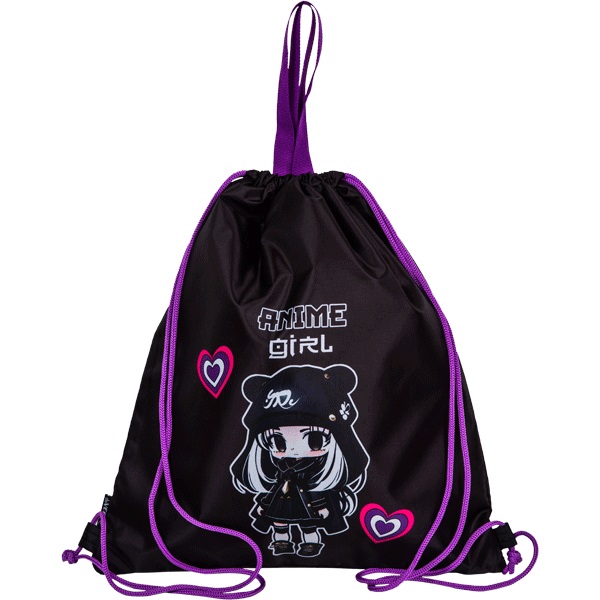 Мешок для обуви Anime Girl 38*43см