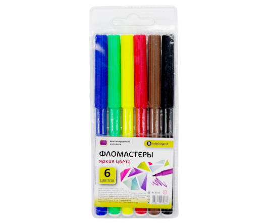 Фломастеры  6цв