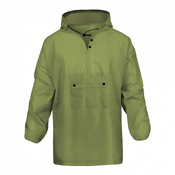 Дождевик зелёный Hoody, EVA с чехлом