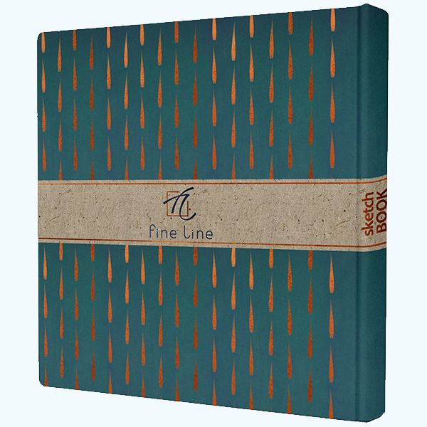 Скетчбук 190*190мм 7БЦ 48л Для маркеров и графики