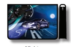 Папка д/труда А4 Night Car