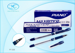 Ручка шарик. Piano маслян. осн., игольч. нак., синяя