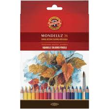 Карандаши .Акварель Mondeluz 36цв.