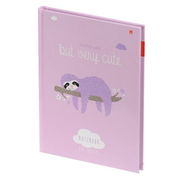 Бизнес-блокнот А6  80л Карибский ленивец АКЦИЯ