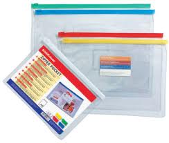 Папка на молнии Travel PVC Pocket прозрачная