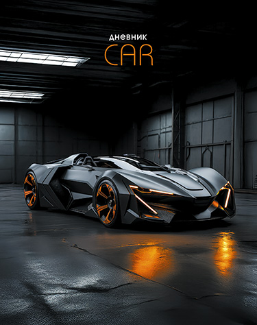 Дневник шк. 7БЦ/м. Авто на чёрном