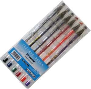 Набор гелевых ручек  6цв. Beifa Классика