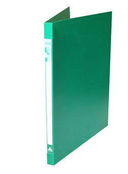 Папка с пруж.скоросш. ассорти 0,5мм. ^