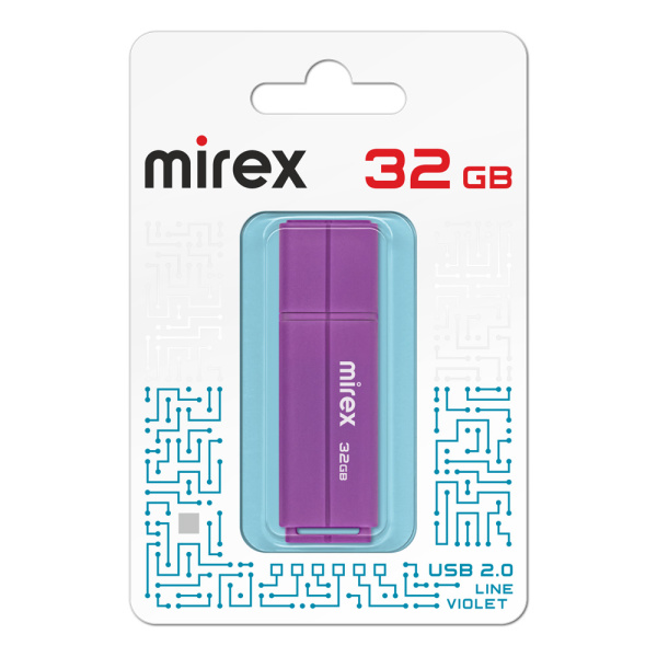 Флэшка 32Gb Line фиолетовый