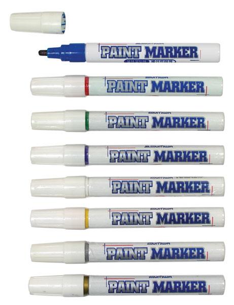 Маркер-краска белый 4,0мм