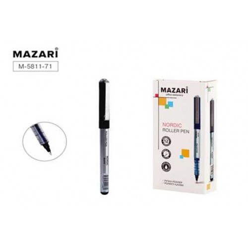 Ручка-роллер Nordic  0,5мм черная