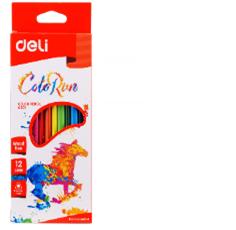 Карандаши .Пластиковые ColoRun 12цв. трехгр.