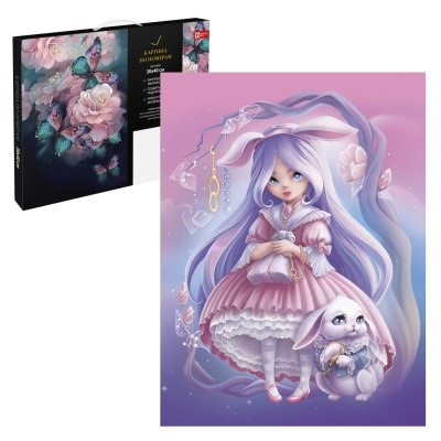 Картина по номерам 30*40 см Алиса