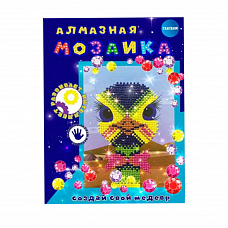 Алмазная мозаика частичная 15*20см Страус