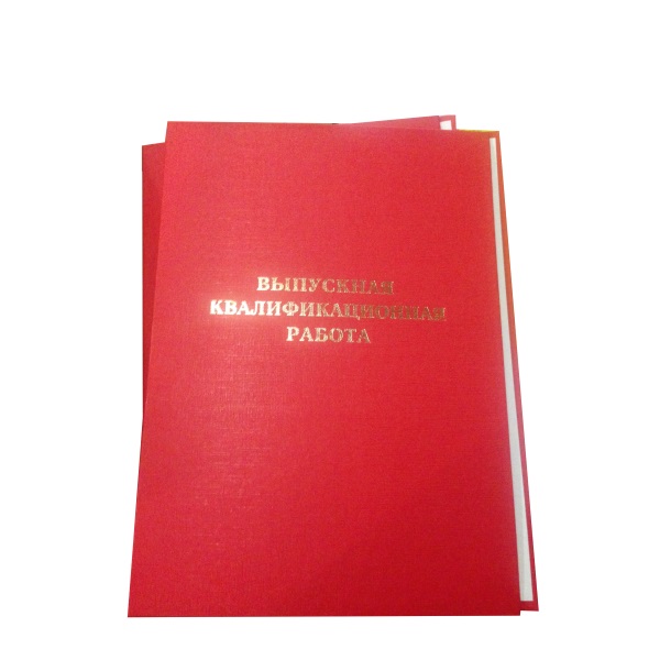 Папка-обложка "Выпускная квалификационная работа"