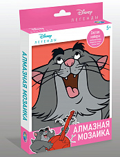 Алмазная мозаика частичная 15*20см Коты Аристократы. Билли