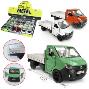 Автобус Газель бортовая 12см металл