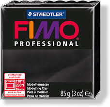 Глина полимерная STAEDTLER FIMO professional черная, 85гр