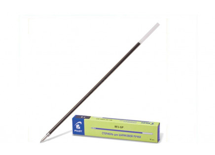 Стержень шарик. черный 144мм длинный 0,7мм