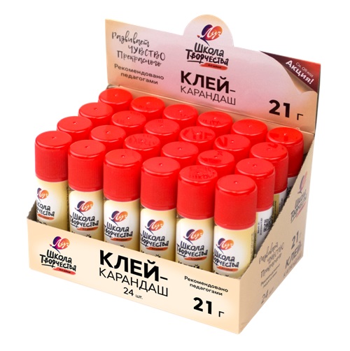 Клей-карандаш Школа творчества 21г