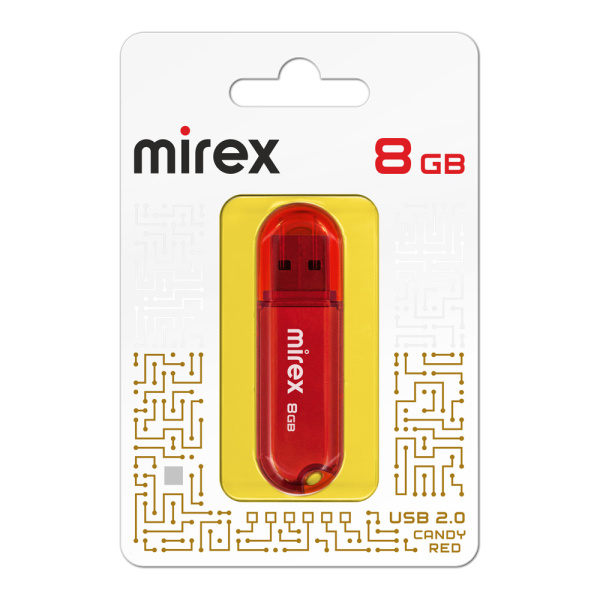 Флэшка  8Gb Candy красный