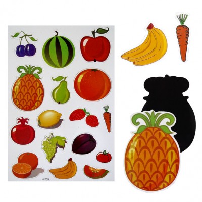 Набор магнитов Фрукты, овощи EVA АКЦИЯ