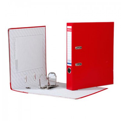 Регистратор 50мм красный Стандарт мет.уголки