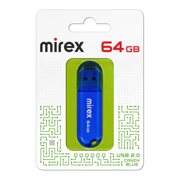 Флэшка 64Gb Candy Синий