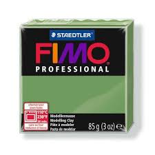 Глина полимерная STAEDTLER FIMO professional зеленый лист, 85гр