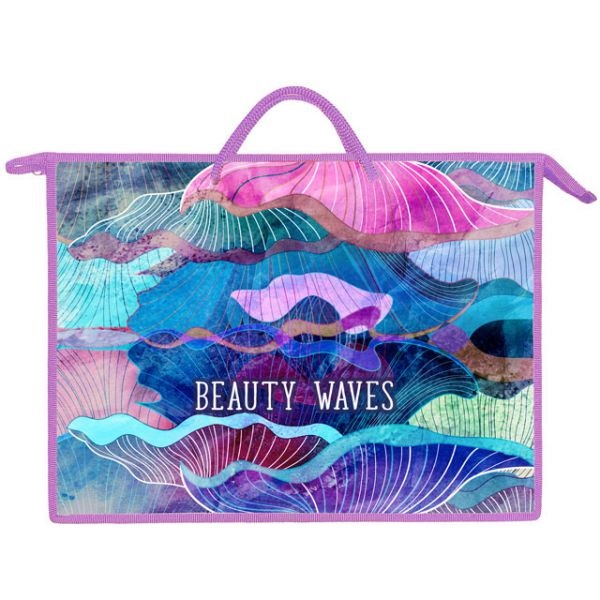 Папка с ручками А3  пластик Фантазия