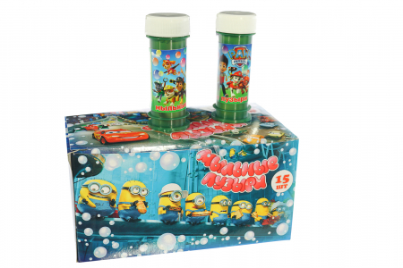 Мыльные пузыри  45мл Ассорти УПС