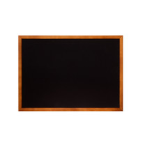 Доска меловая черная в деревянной раме 30*42см