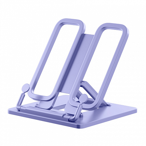 Подставка для книг пластик. Base, Pastel фиолетовая