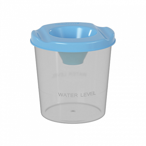 Стакан -  непроливайка  Pastel голубой