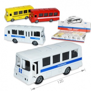 Автобус Паз Спецслужб 12см металл